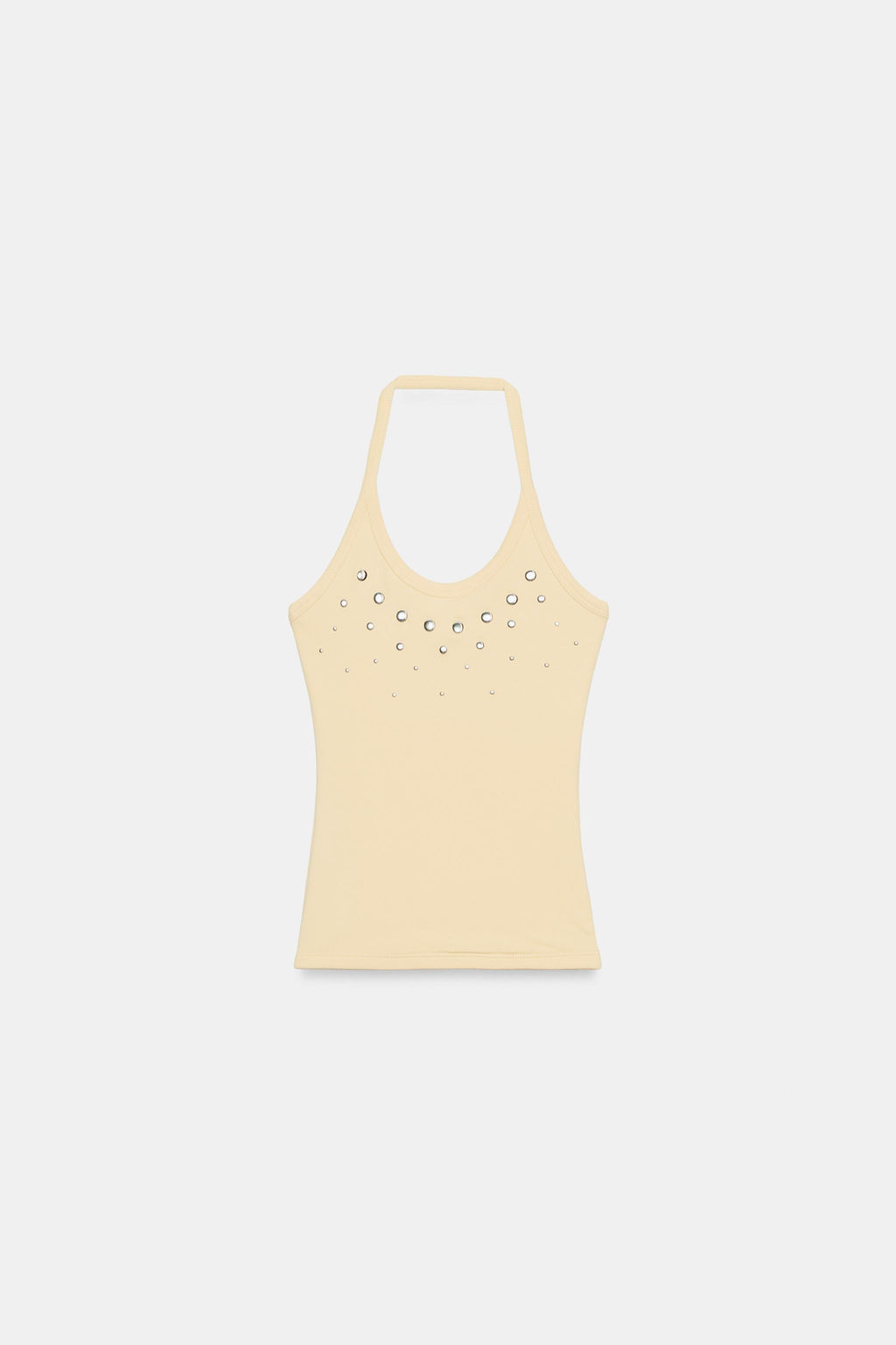 TOP HALTER TACHAS / Amarillo