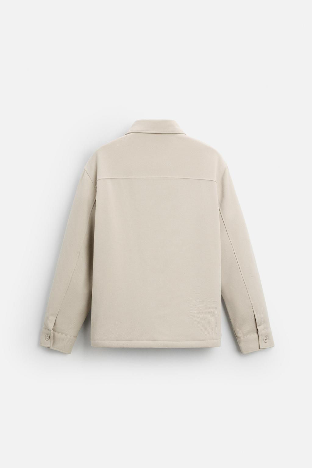 QUILTED OVERSHIRT - Zara фото 7