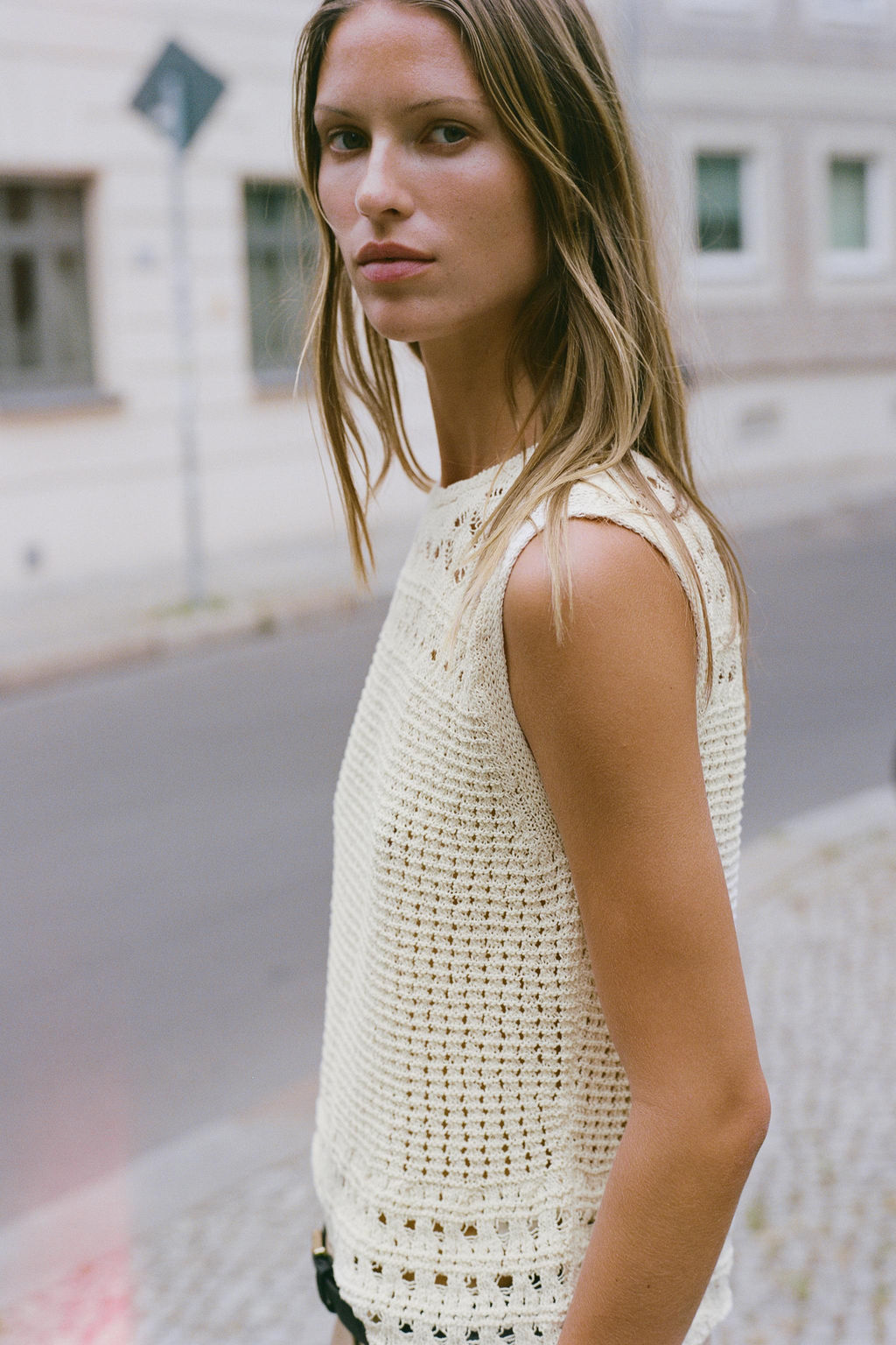 TOP PUNTO POINTELLE / Crudo - Zara фото 4