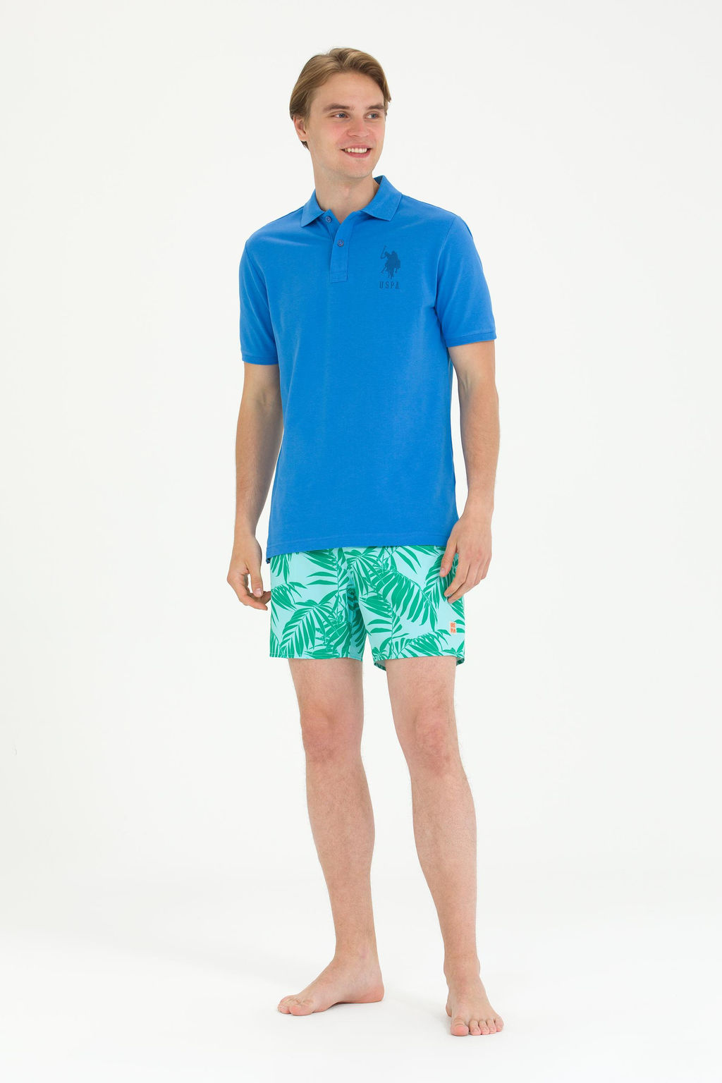 U. S. Polo Assn Мужские мятные шорты для плавания - U.s. polo assn фото 11
