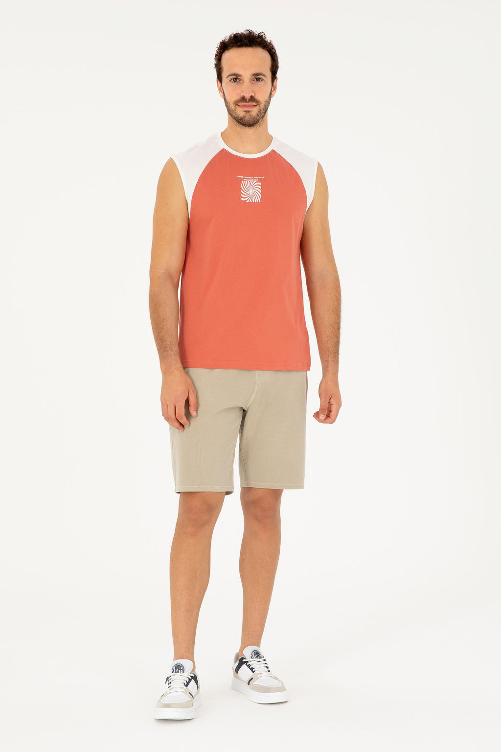 U. S. Polo Assn / Мужская футболка с пудрой - U.s. polo assn фото 11