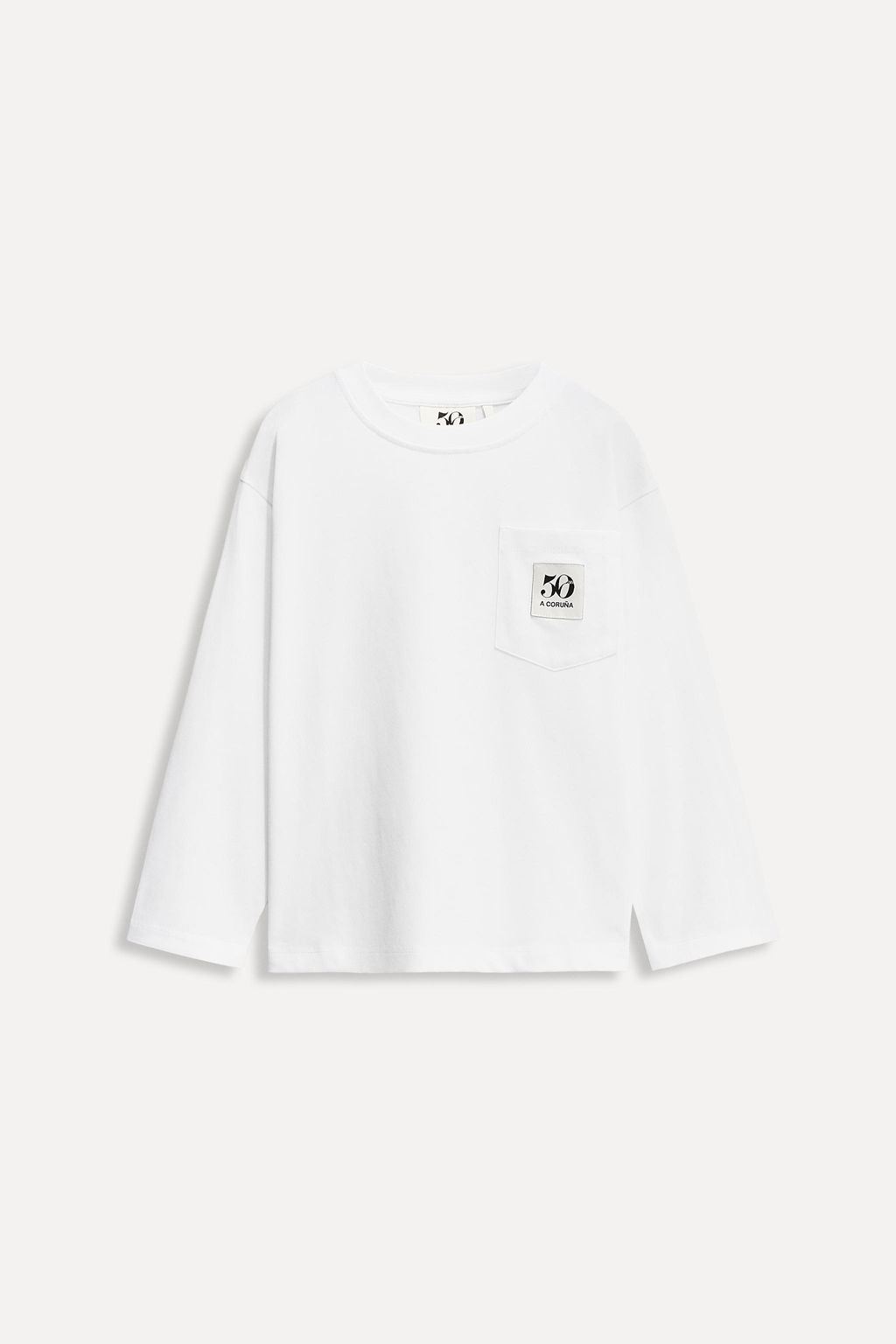 6-14 YEARS/ 50TH ANNIVERSARY LABEL POCKET T-SHIRT