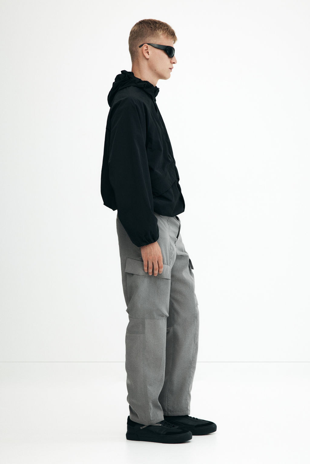 Pantal?n cargo de nailon Relaxed Fit - H&m фото 5