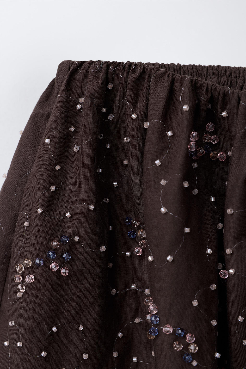 BEADED BERMUDA SKORT - Zara фото 3