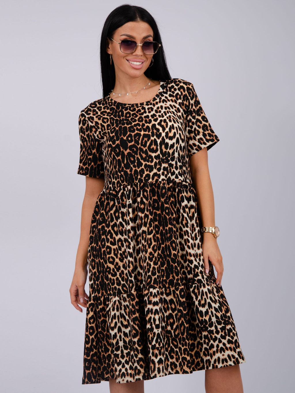 Платье Эскада Жатка до 60 размера - Малина фото 65