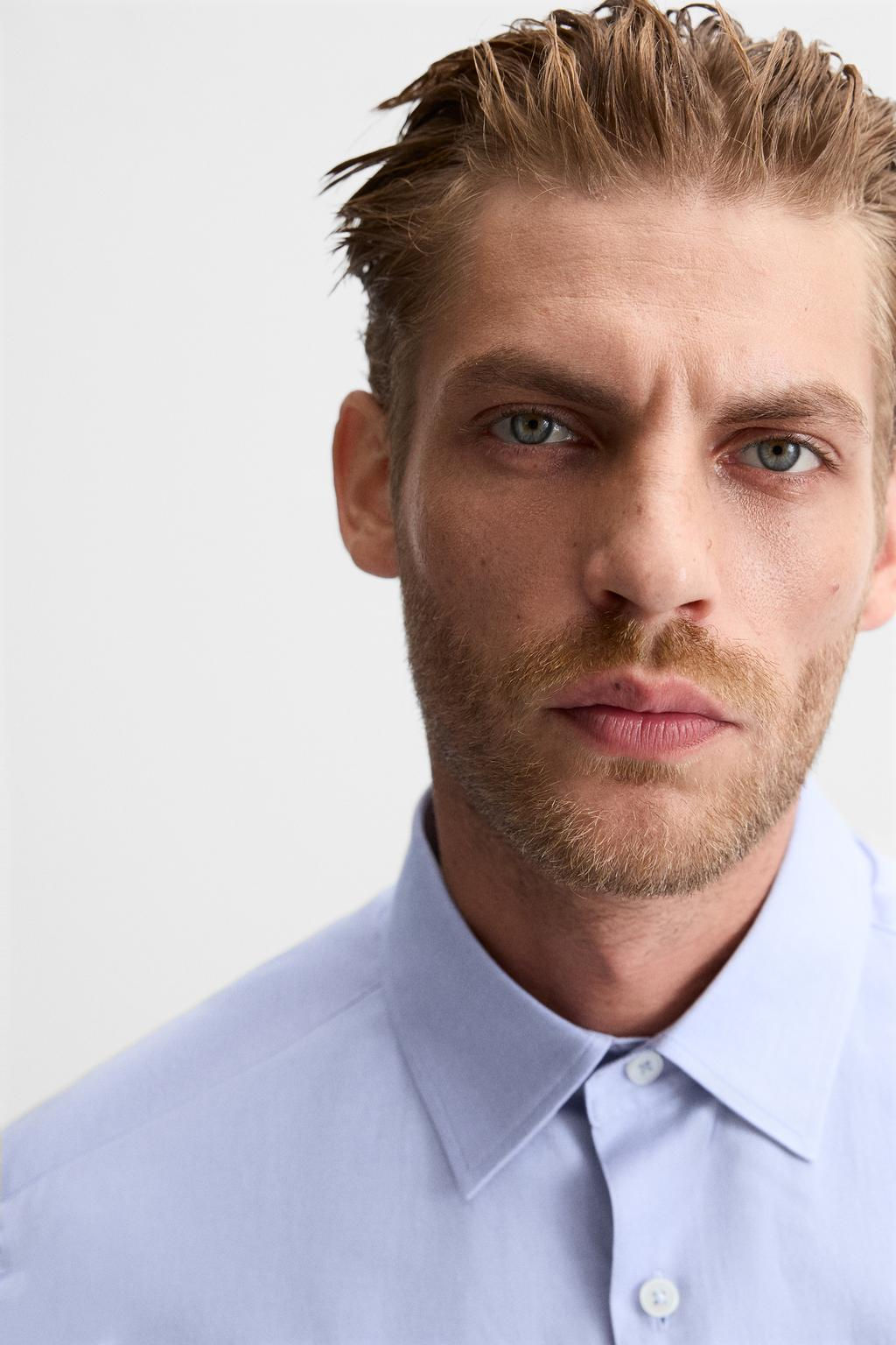 TEXTURED REGULAR FIT SHIRT - Zara фото 16