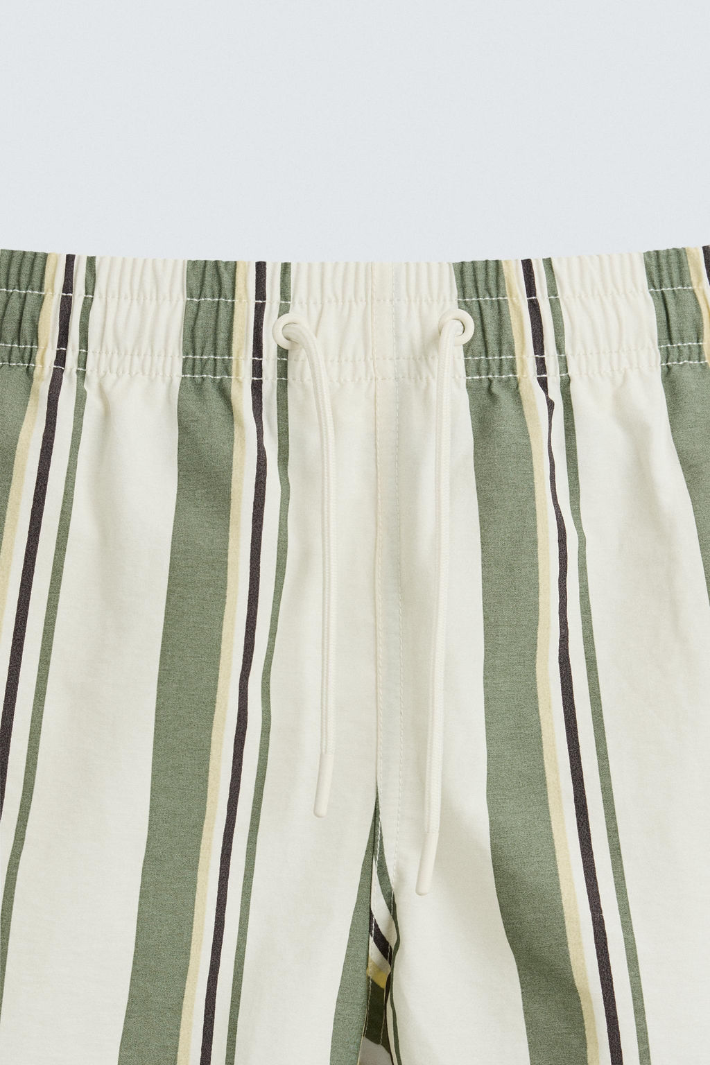 STRIPED MID-LENGTH SWIMMING TRUNKS - Zara фото 8