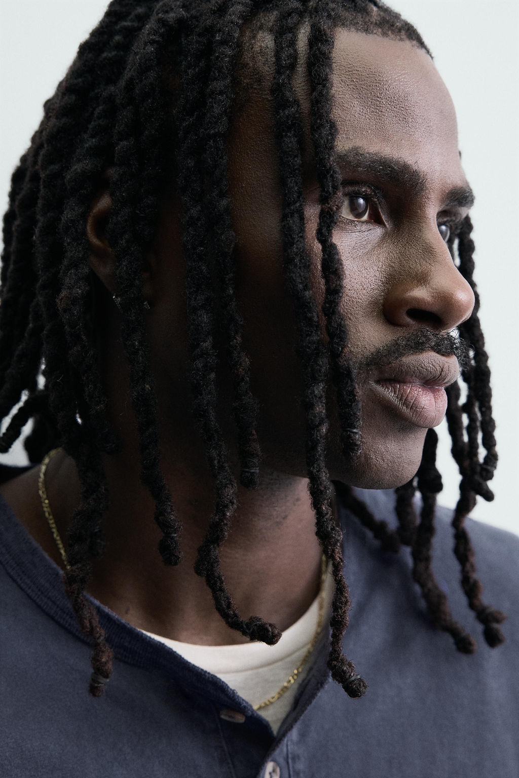 CAMISETA LAVADA CUELLO PANADERO / Marino - Zara фото 6