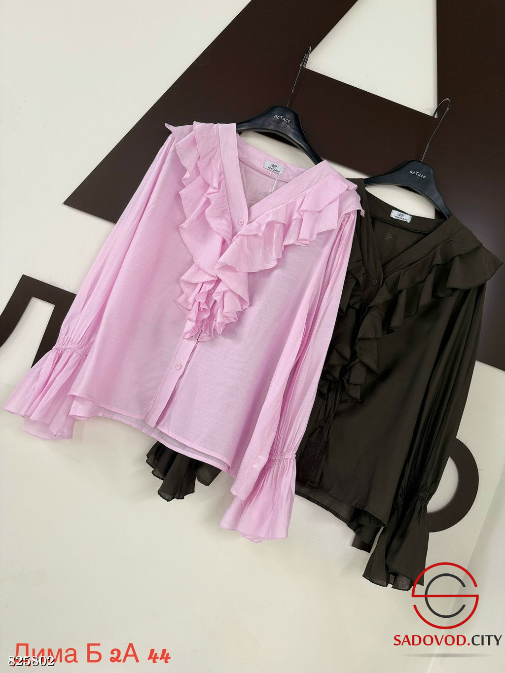 Блузка женская с рюшами