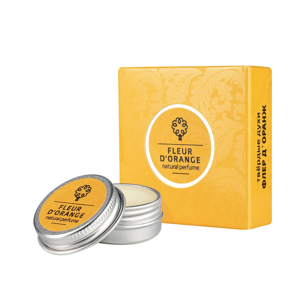 Твердые духи Флер де Оранж - Мануфактура дом природы фото 2