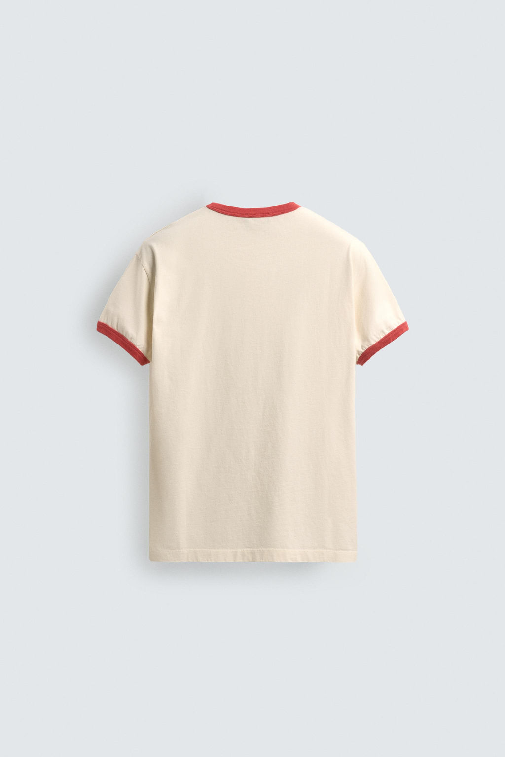 RIB T-SHIRT WITH CONTRAST HEART - Zara фото 16