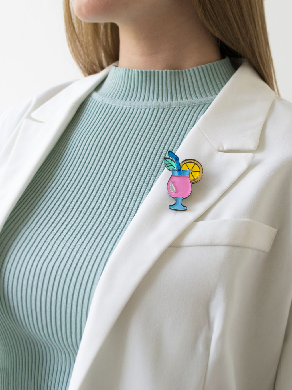 Брошь Коктейль - Orgalica фото 4