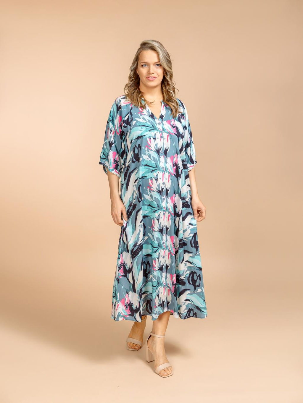 Платье (вискоза) №25-460-2 (Лето 2025)