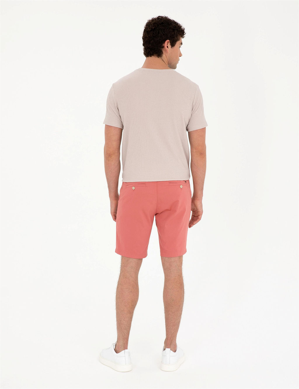 Pembe Slim Fit Dokuma _ort - Pierre cardin фото 4