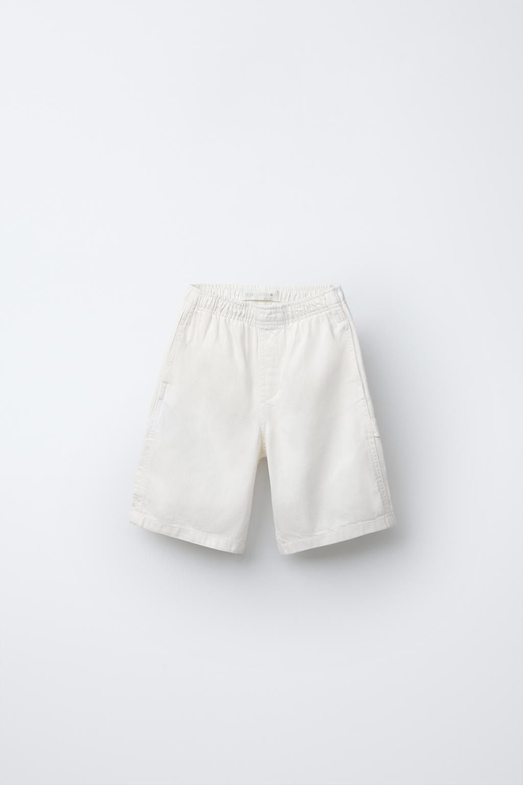 DENIM BERMUDAS WITH POCKETS - Zara фото 2