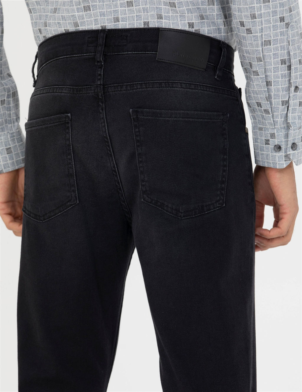 Siyah Slim Fit Jean Pantolon - Pierre cardin фото 7