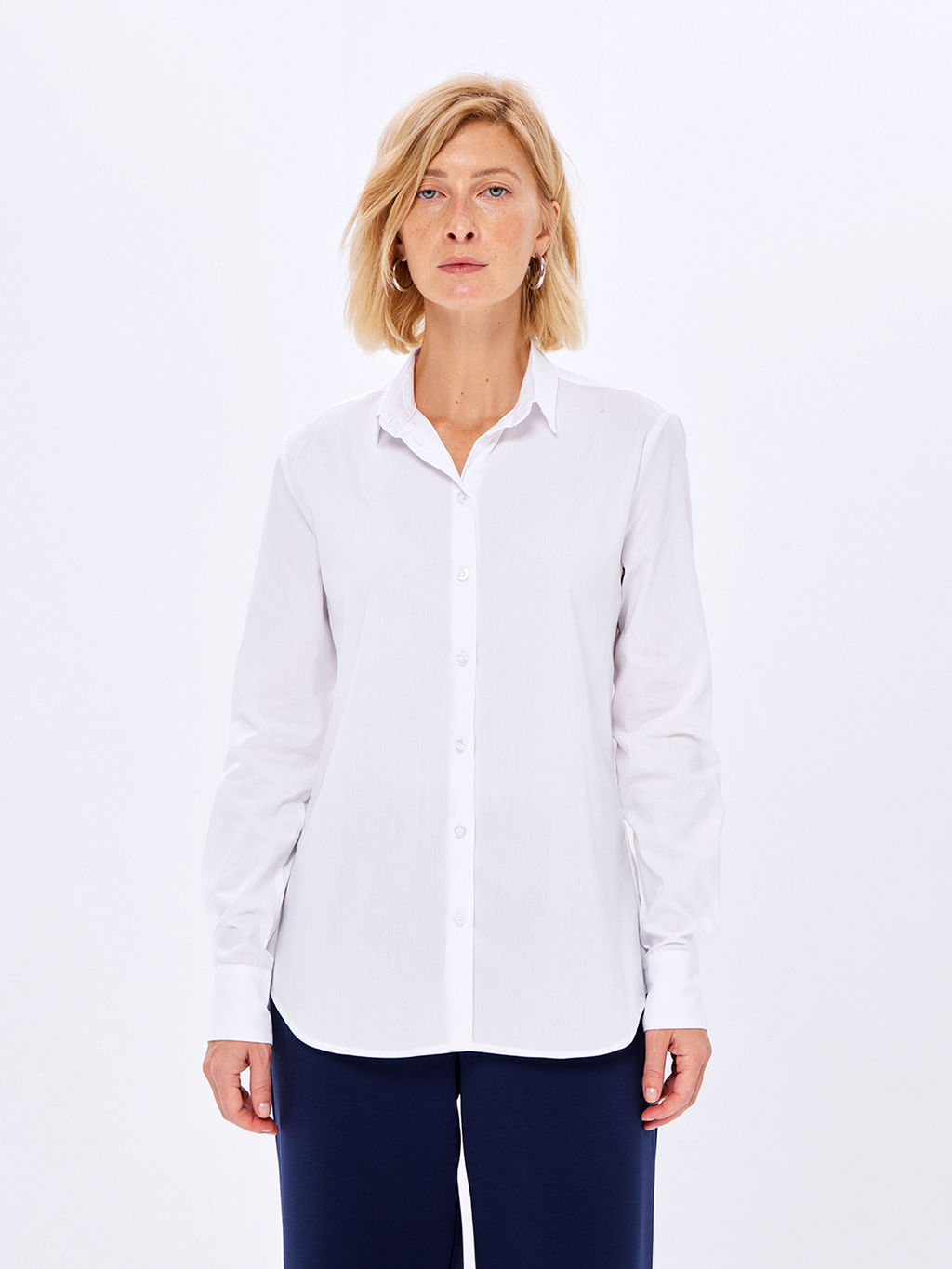 Блузка женская дл. рук. KATHARINA KROSS KK-B-003B-белый  фото 5