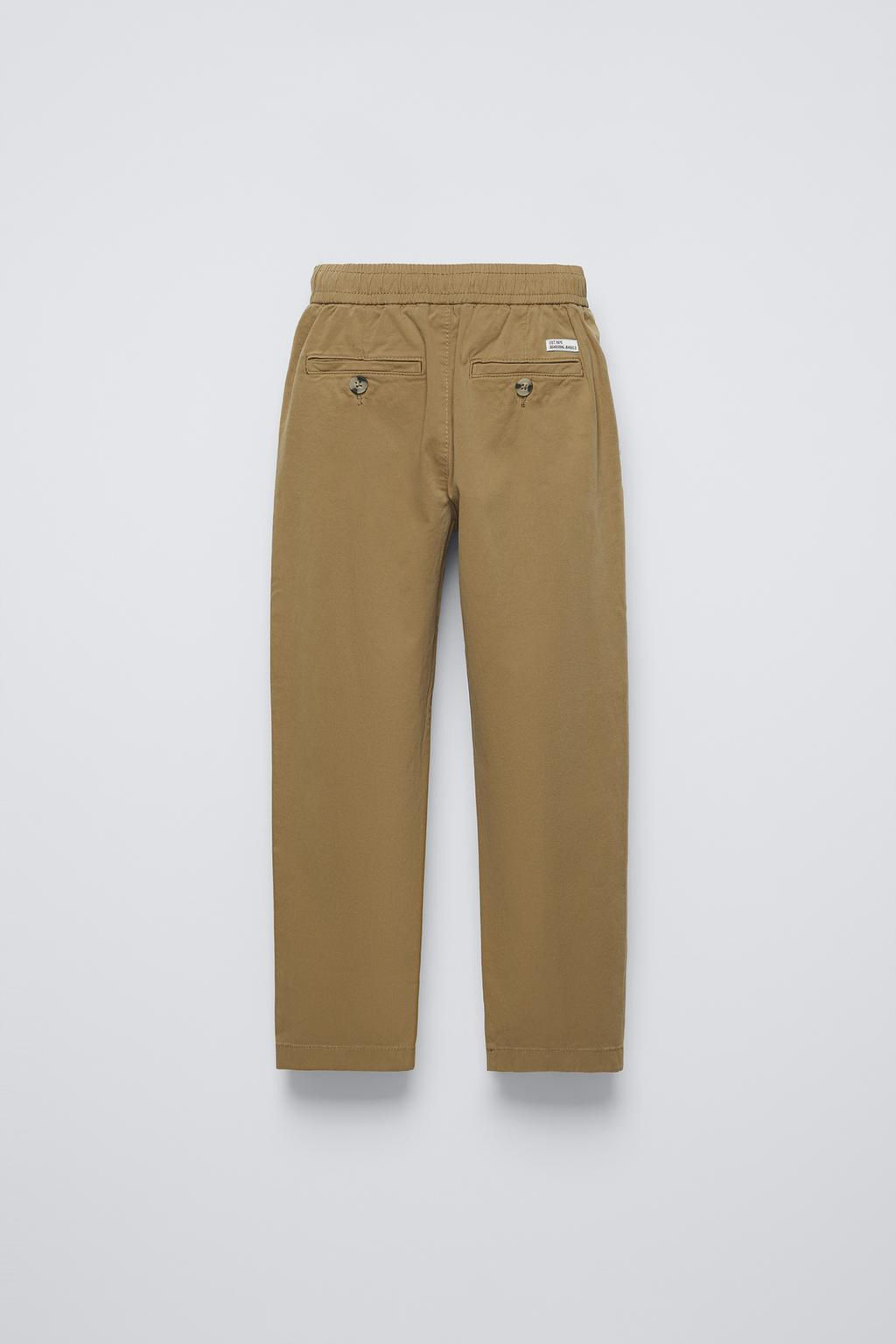 TAPERED DARTED TROUSERS - Zara фото 6