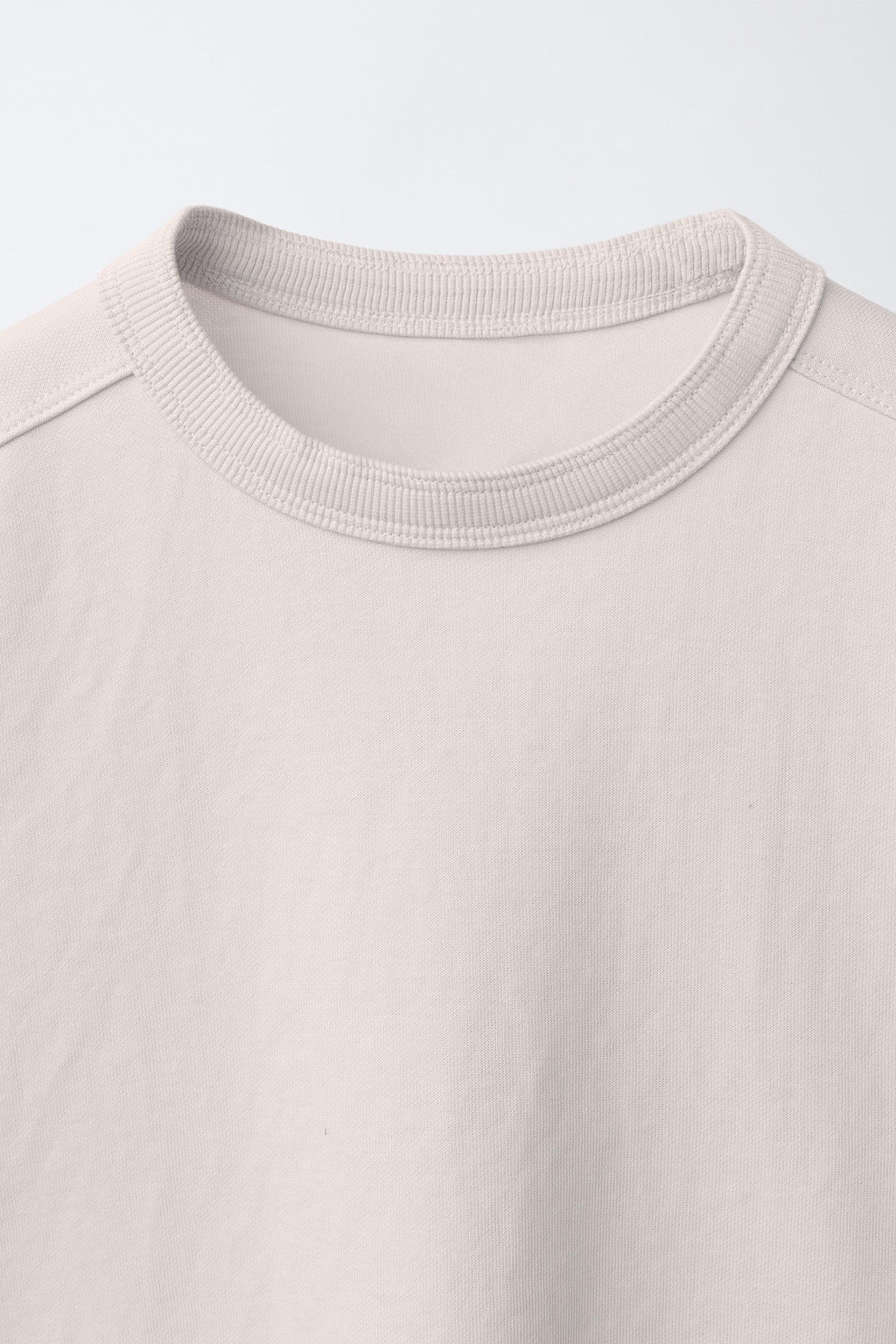 CAMISETA LISA INTERLOCK / Crudo - Zara фото 4