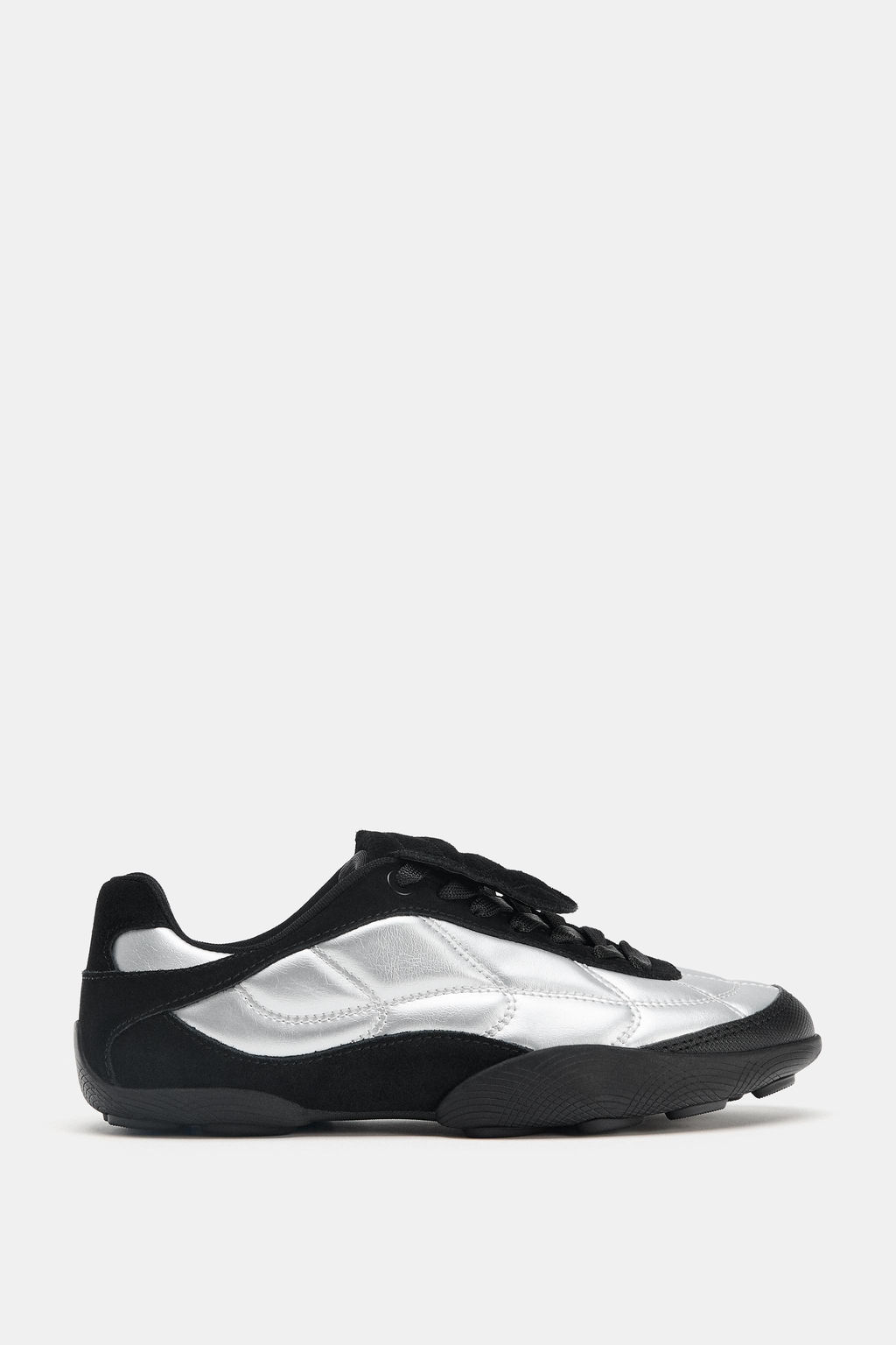 METALLIC RUNNING TRAINERS - Zara фото 2