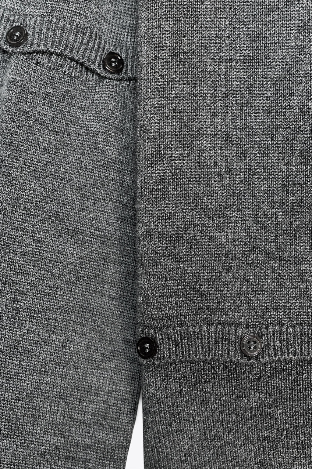 KNITTED SWEATER WITH DETACHABLE BUTTONS - Zara фото 9