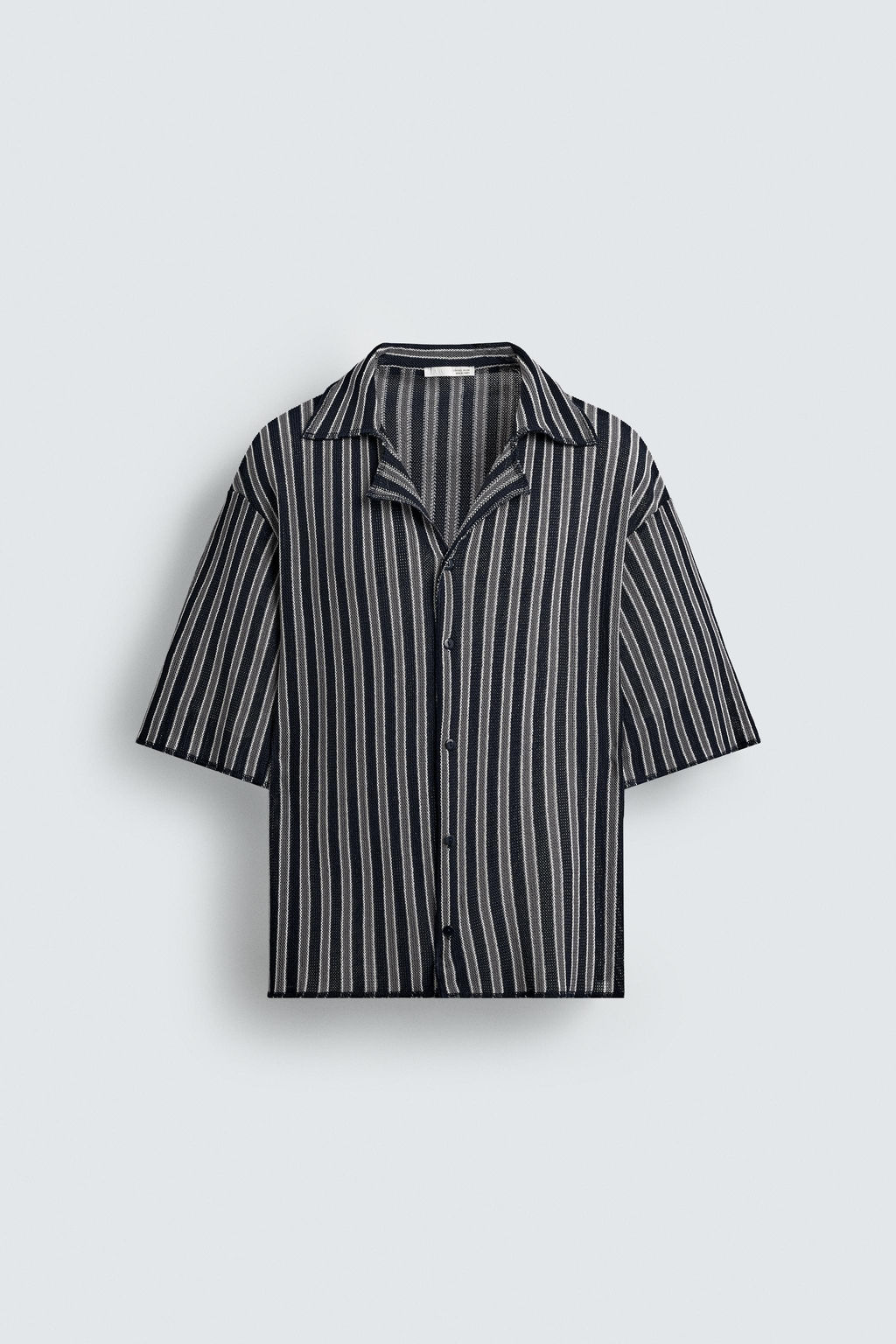 STRIPED JACQUARD SHIRT - Zara фото 7