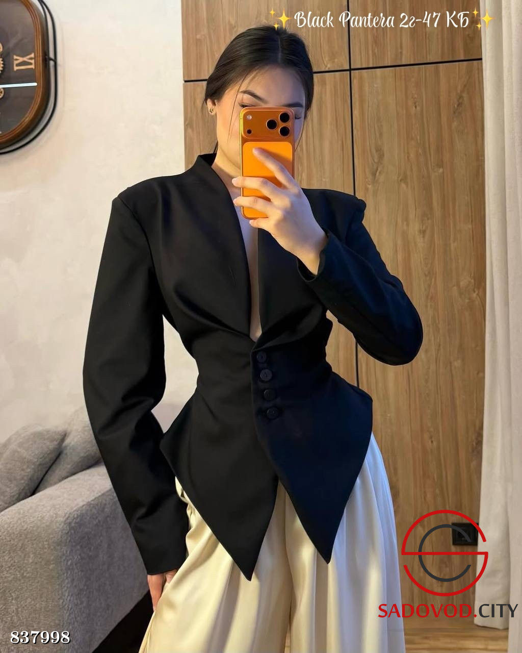 Пиджак женский однотонный - Bruno фото 6