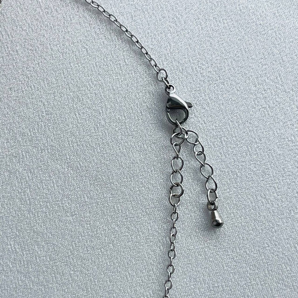 Кулон на цепочке из Родонита и черного Агата - Радуга самоцветов фото 3