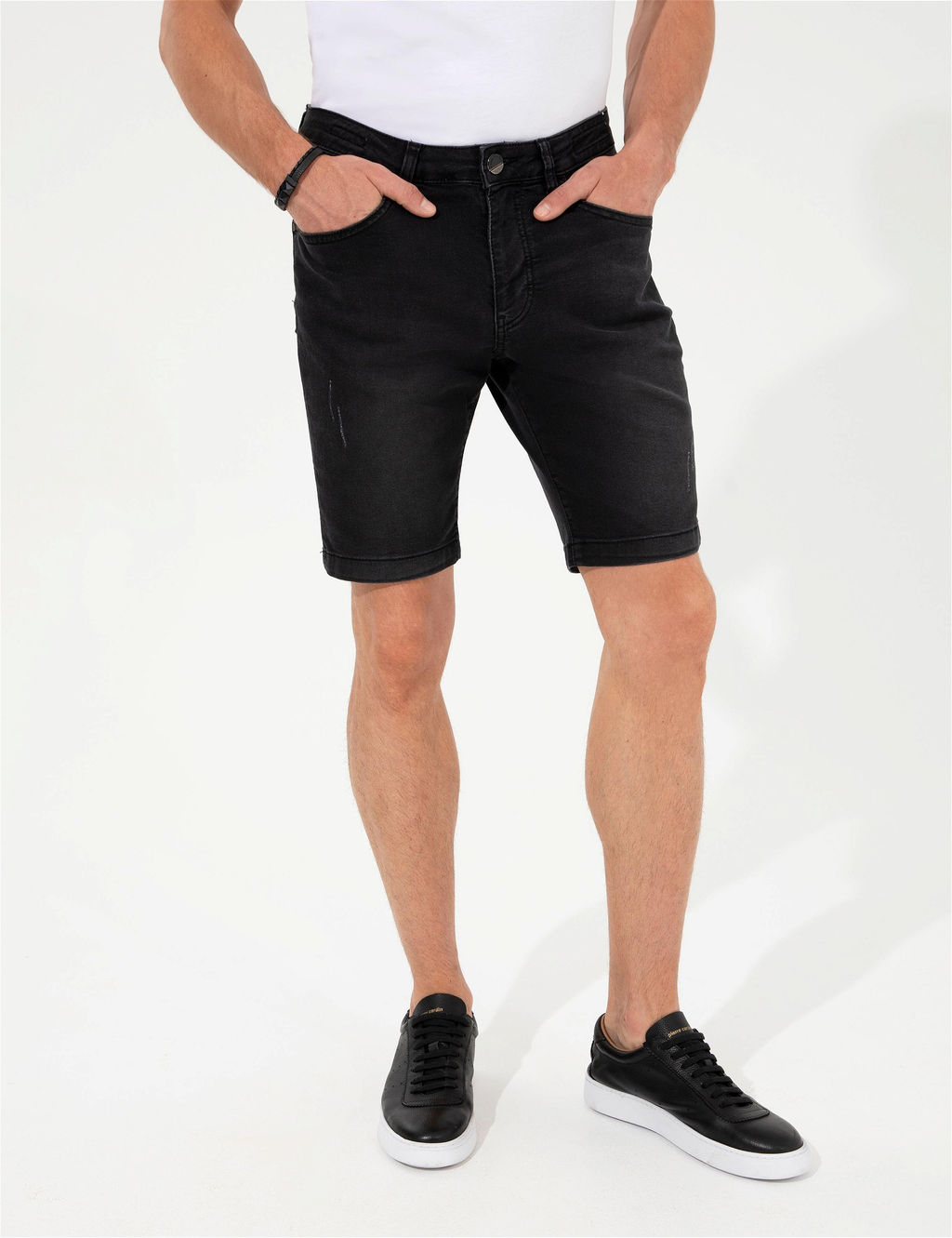 Siyah Slim Fit Jean _ort