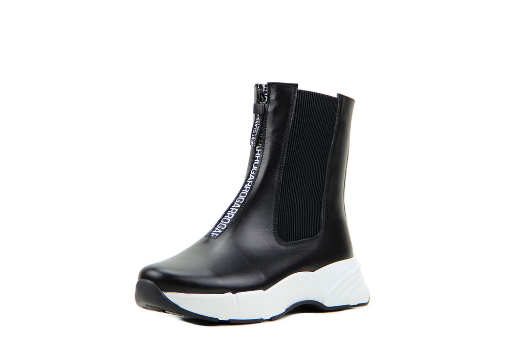 Ботинки 345.L.2021w.black /шерсть
