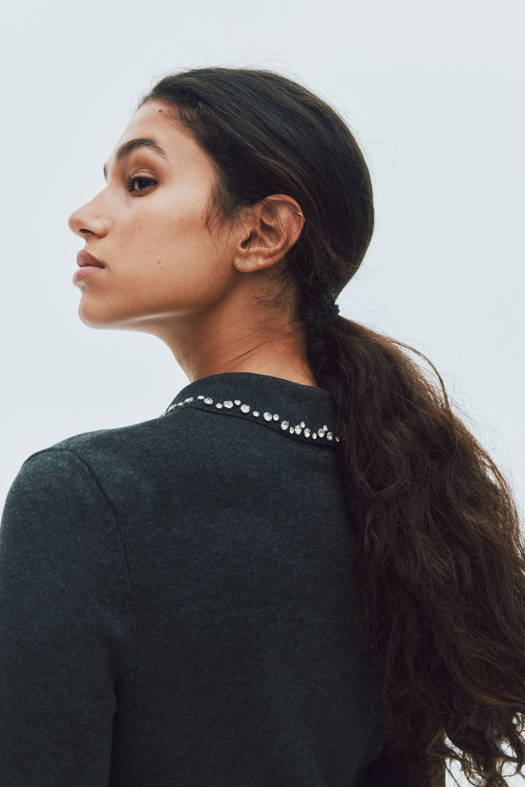 Top tipo polo con detalles decorativos - H&m фото 4