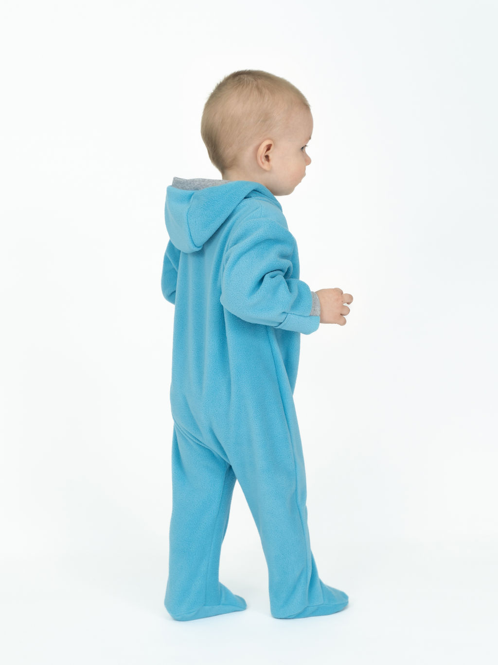 Комбинезон ясельный флисовый фуксия - Утенок фото 23