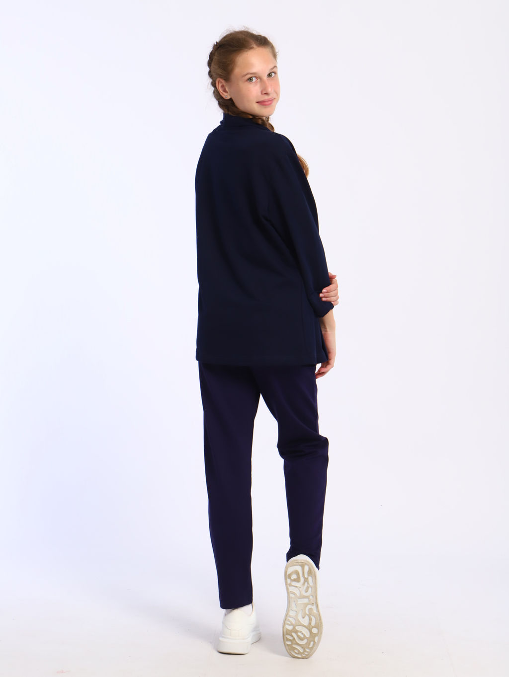 Брюки Натали-1 синий - Ладошки фото 7