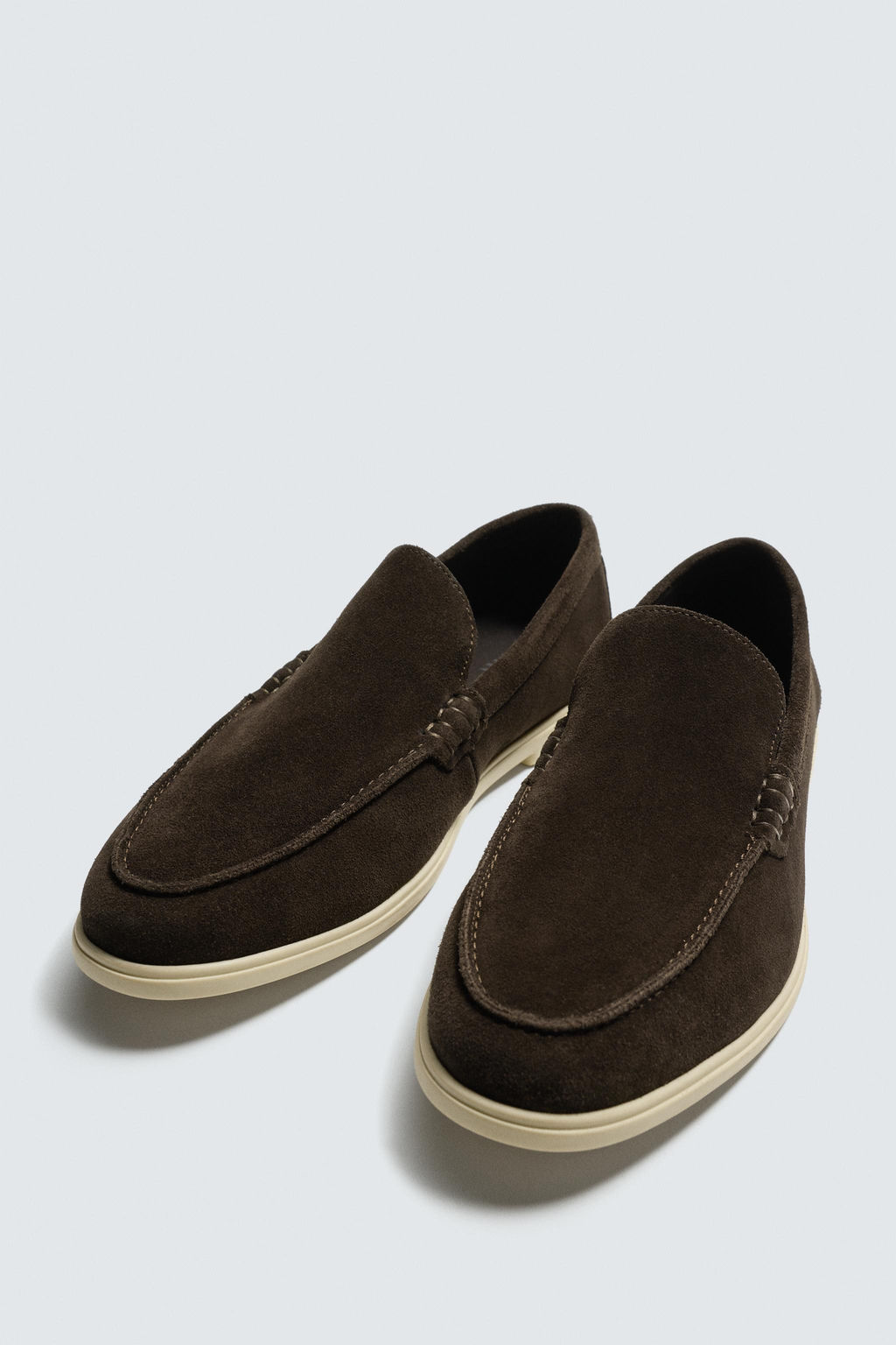 MOCAS?N PIEL CASUAL / Chocolate - Zara фото 5