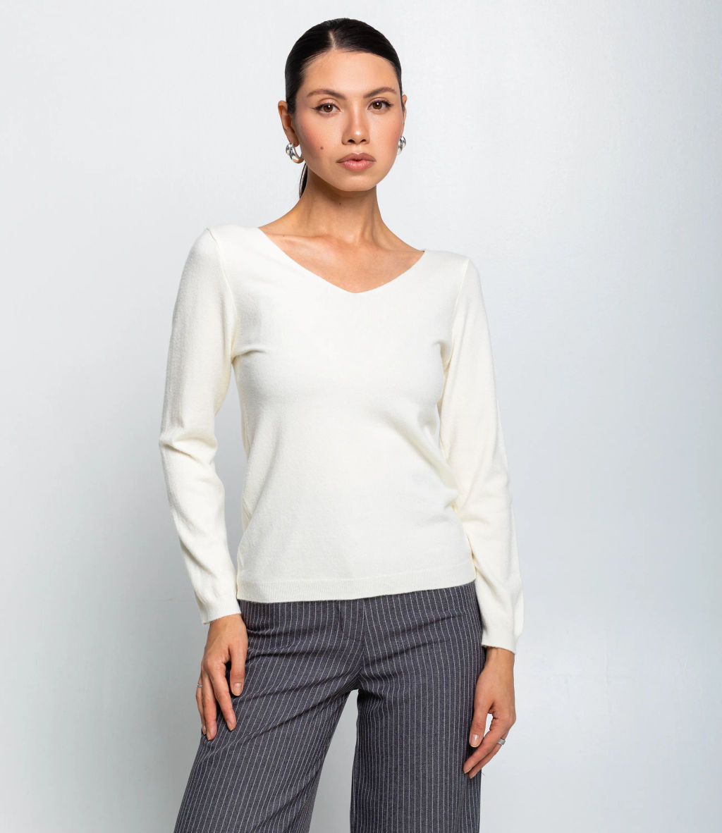 Джемпер #КТ978 (1), кремовый