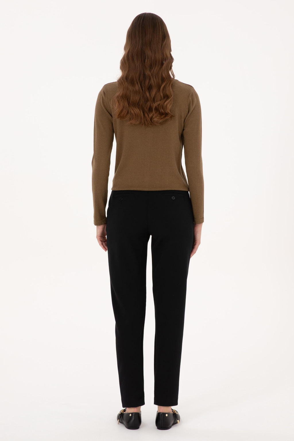 Kad_n Siyah Kanvas Pantolon - U.s. polo assn фото 4