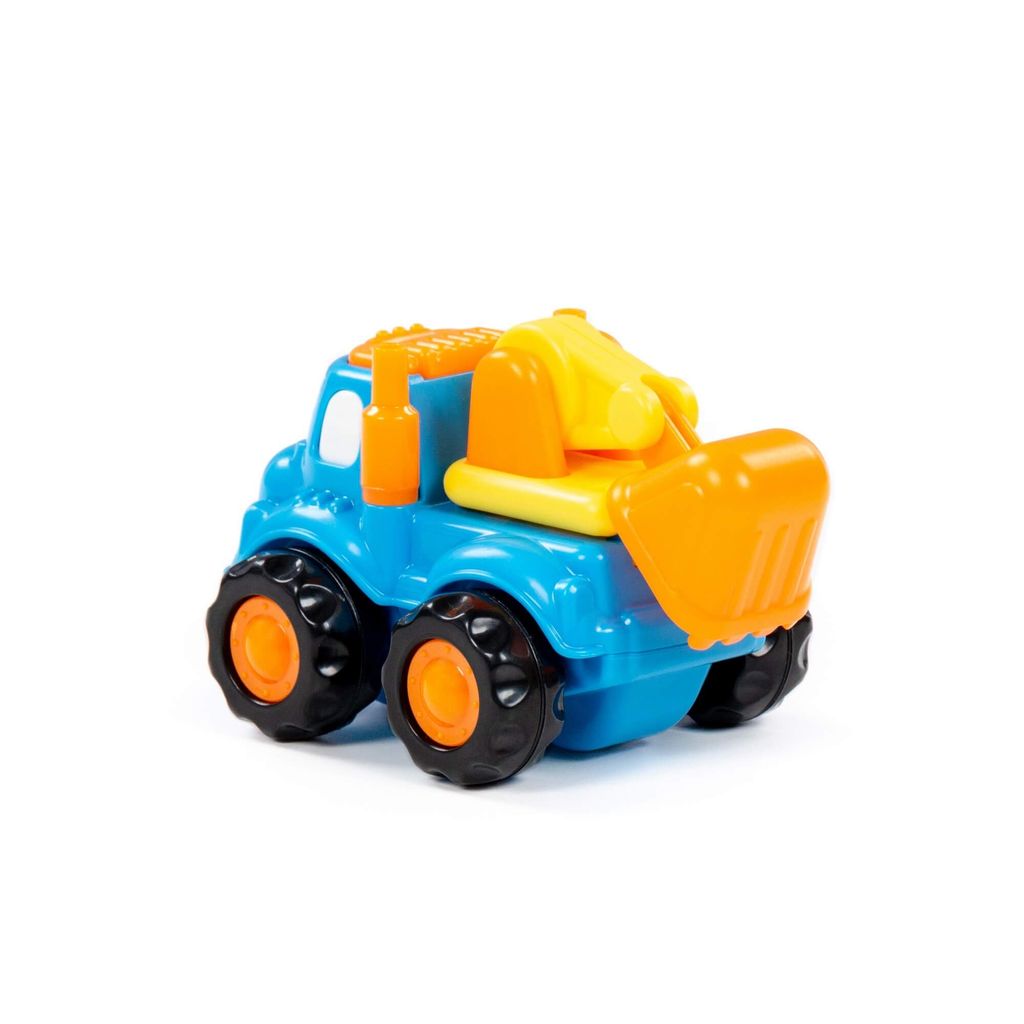 Оскар, автомобиль-погрузчик инерционный (в пакете) - Wader quality toys фото 7