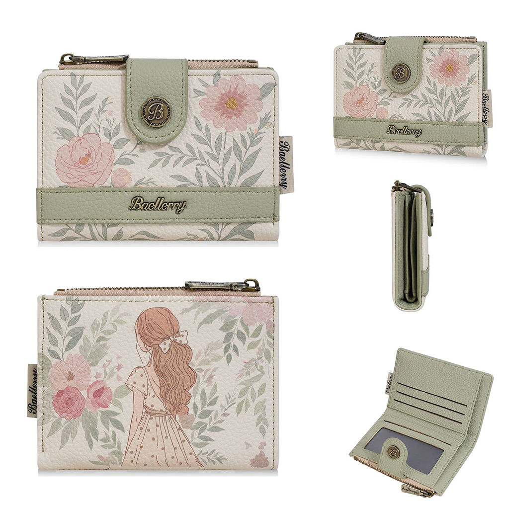 Кошелек W-N8362-Green