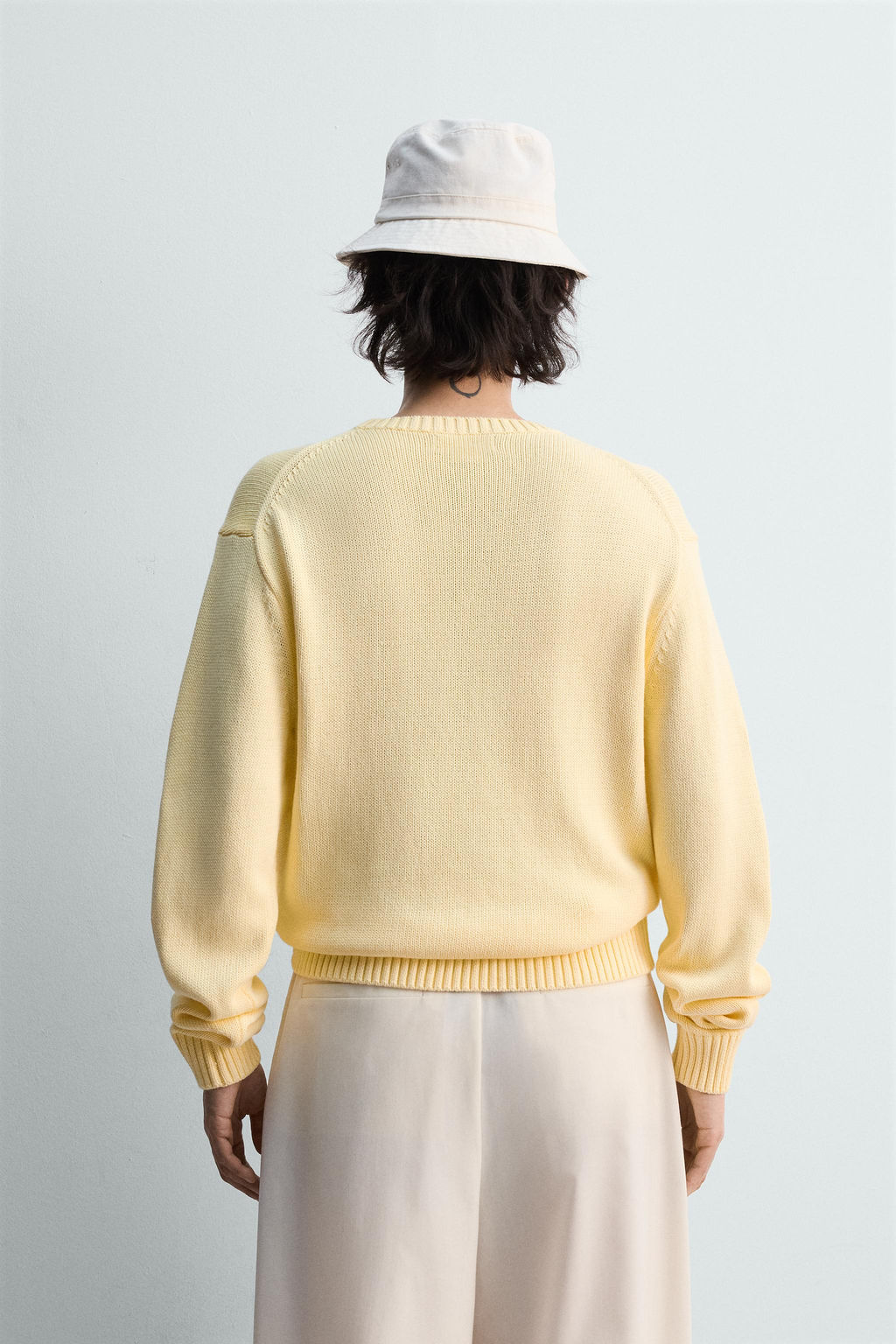 TEXTURED COTTON JUMPER - Zara фото 12