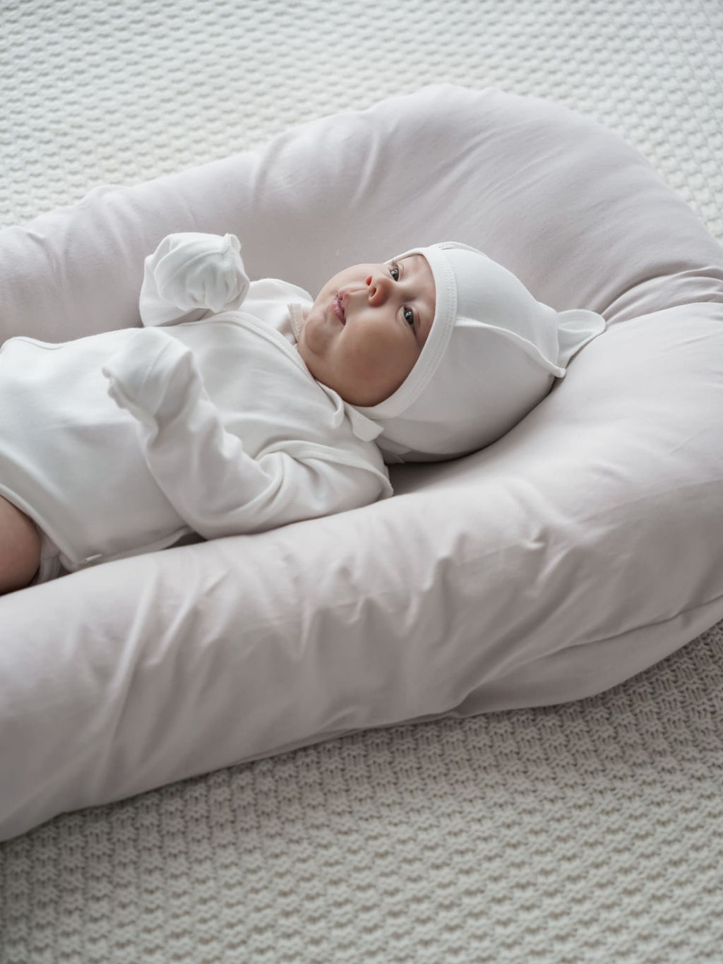 Чепчик Сливки 0+ - Bungly фото 6