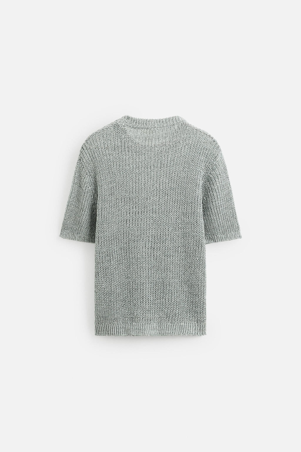 OPEN KNIT T-SHIRT - Zara фото 9