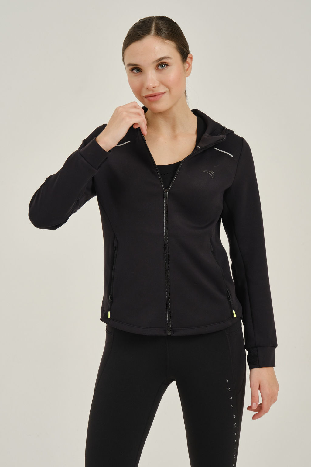 Толстовка на молнии Черный