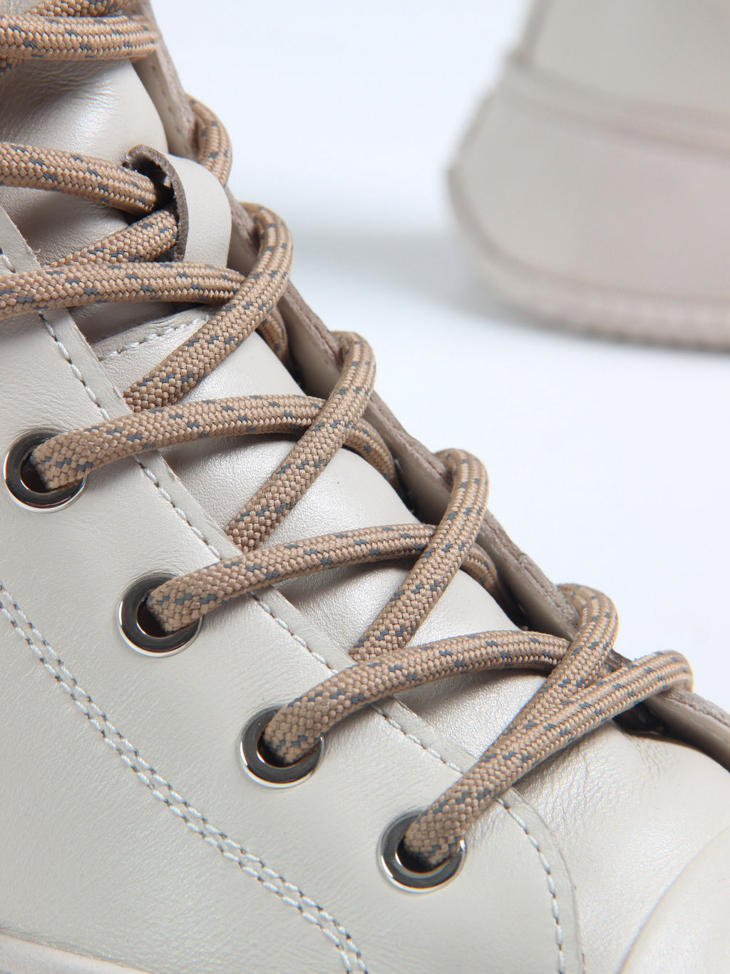 Ботинки 217.PODYUM151be. светло бежевый/Мех