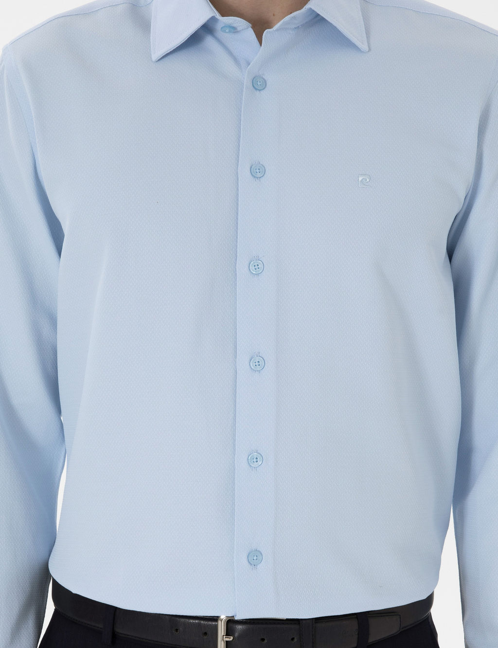 A__k Mavi Regular Fit Arm_rl_ Uzun Kollu G_mlek