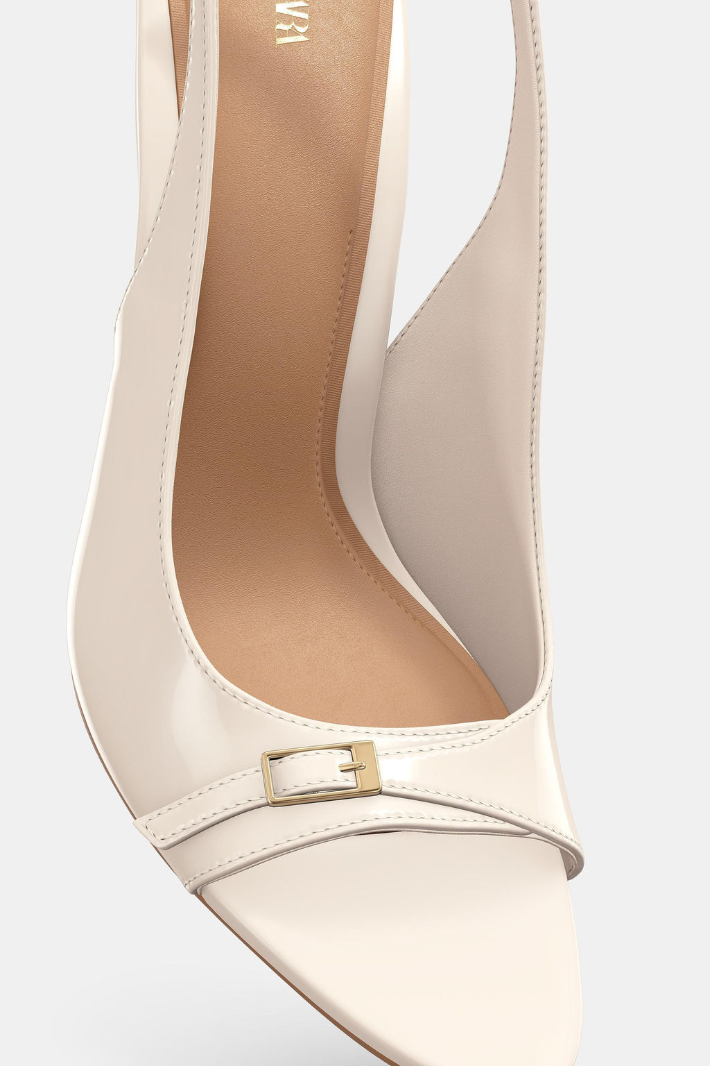 HEELED BUCKLE SANDALS - Zara фото 6