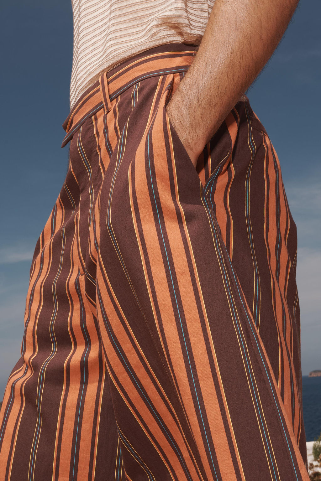 LIMITED EDITION STRIPED SUIT TROUSERS - Zara фото 4