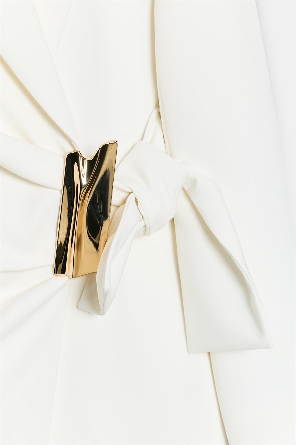 BLAZER CRUZADA HEBILLA / Blanco roto - Zara фото 7