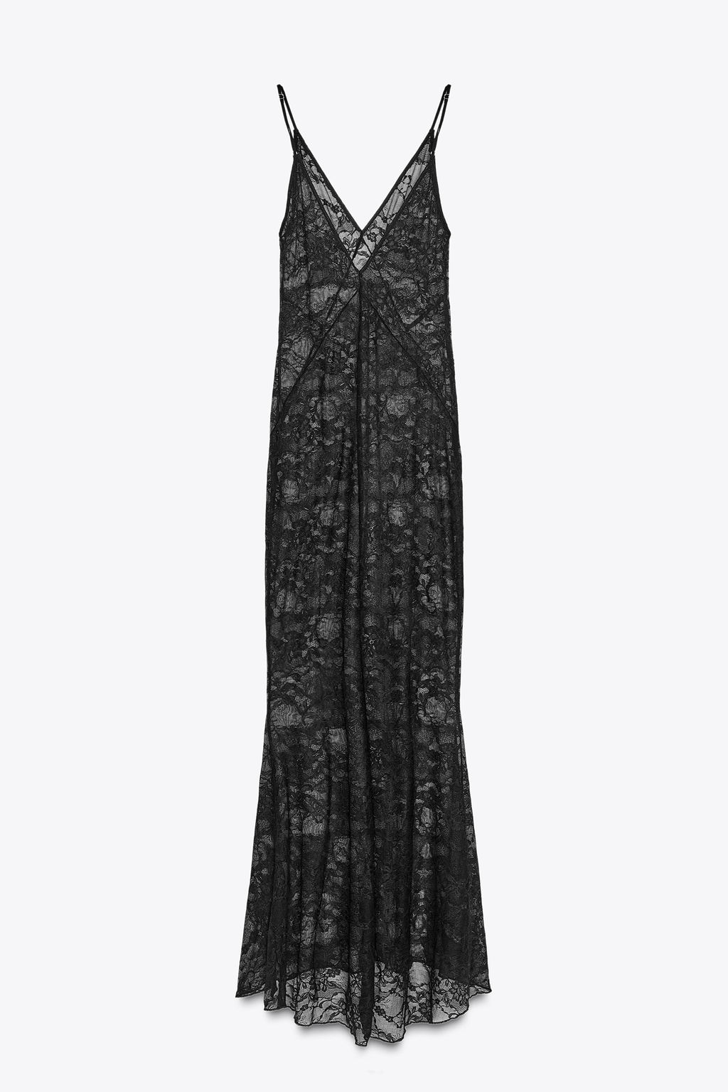 LONG LACE DRESS - Zara фото 17