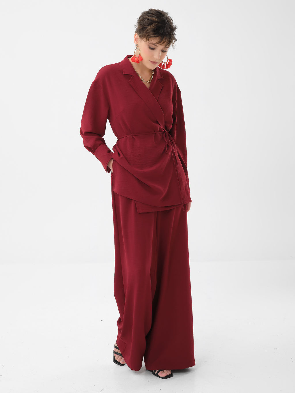 Брюки свободного кроя - Stilla фото 3