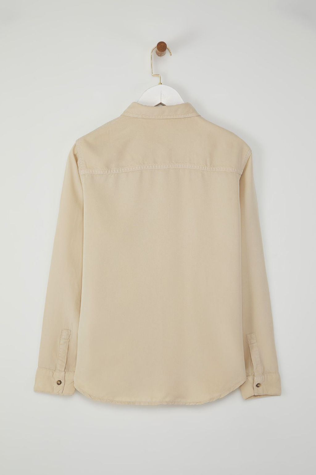 TRENDYOLMILLA Mint %100 Tencel Denim Gomlek TWOSS25GO00121  фото 6